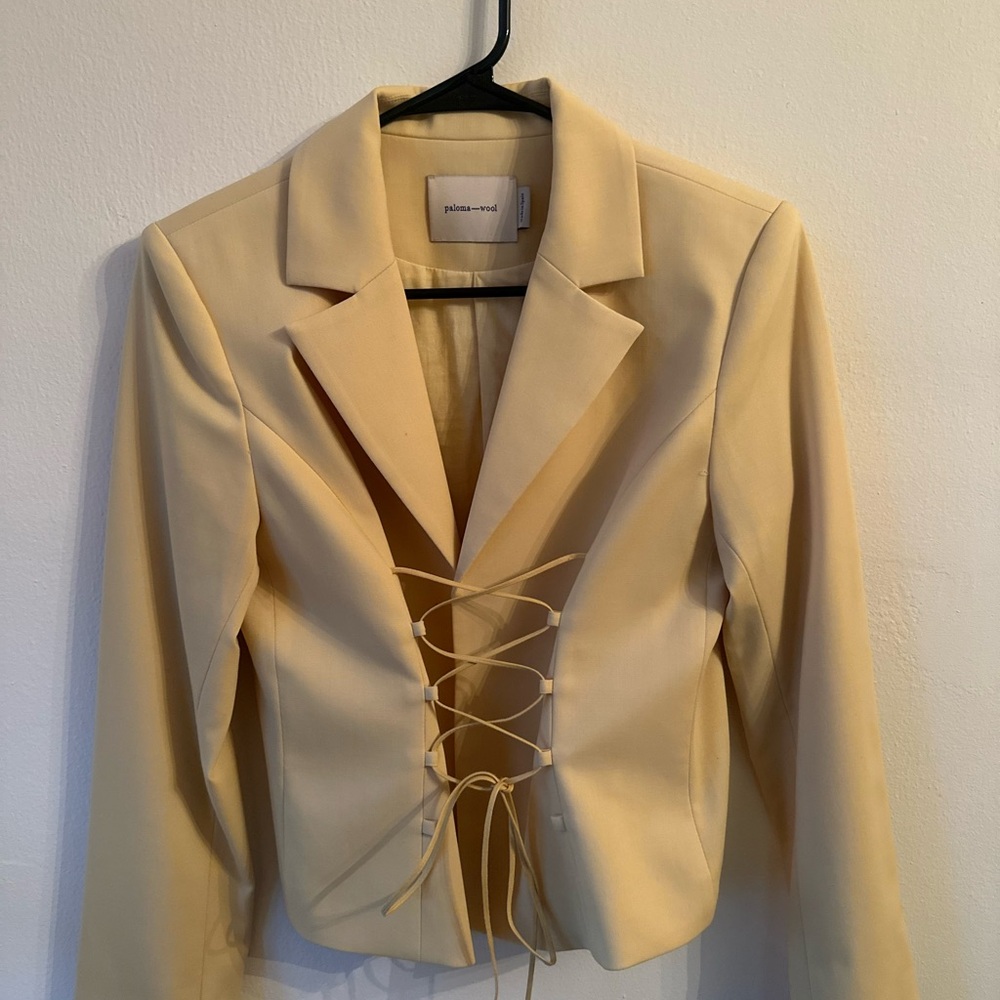 Paloma Wool Ciro Lace Up Blazer - Picture 2 of 5